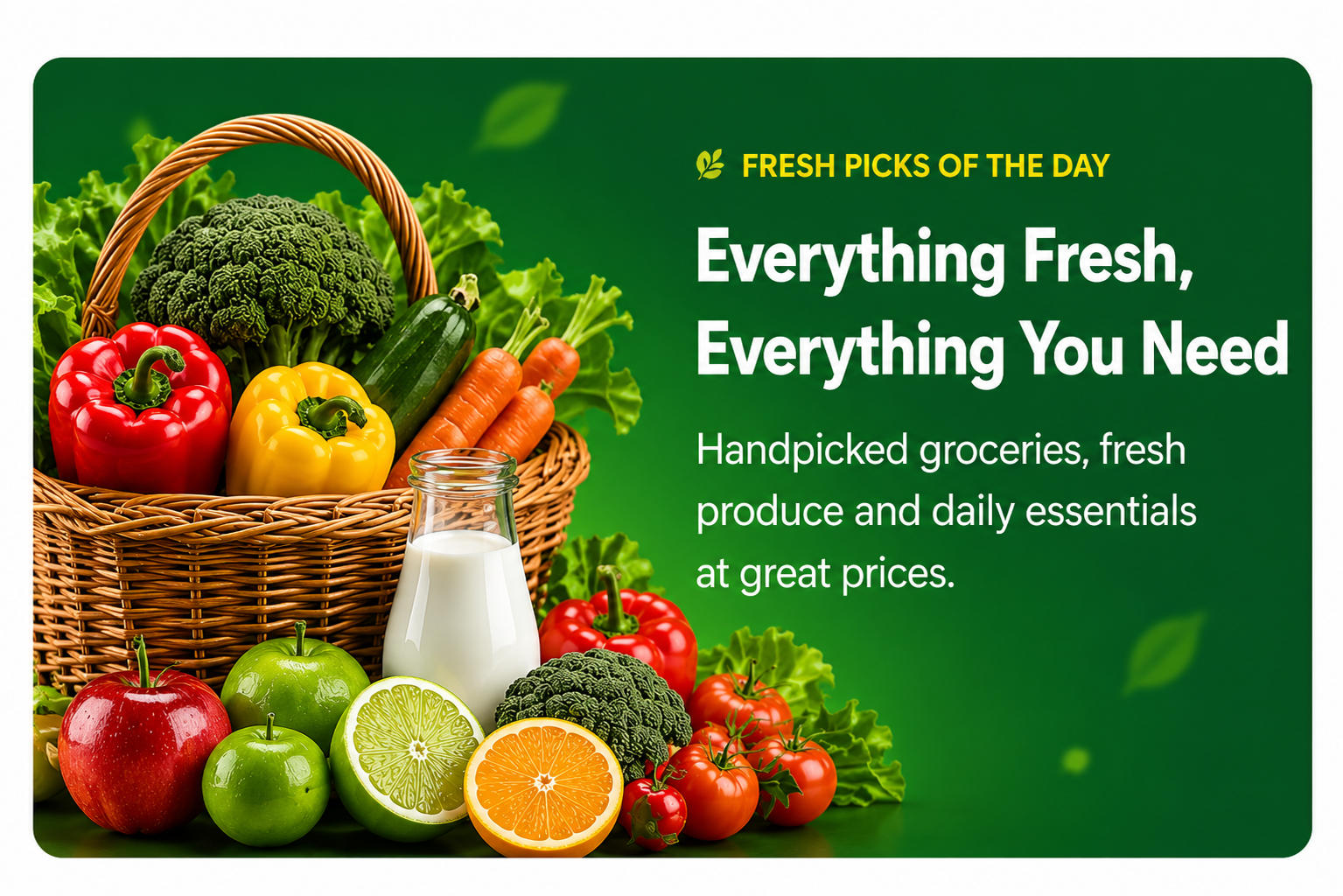 Everything Fresh, Everything You Need